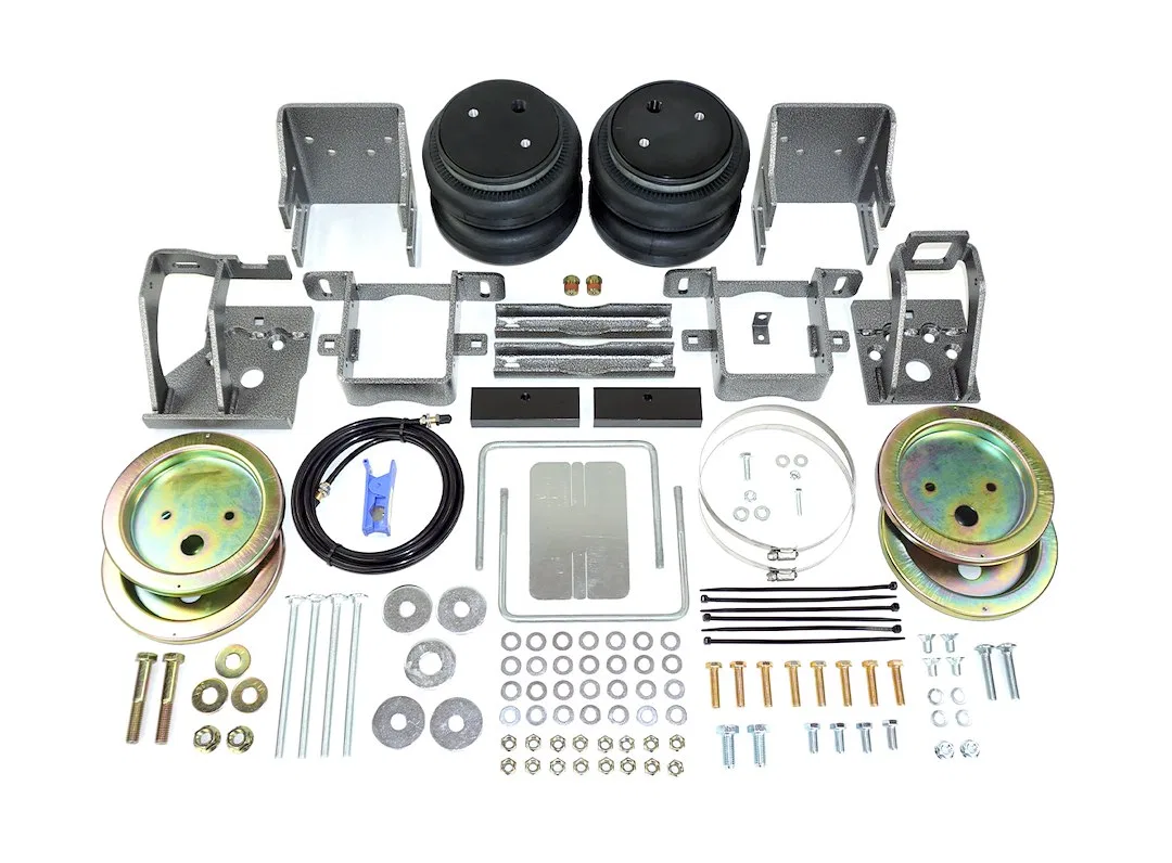 HP10387-X – PACBRAKE Helper Spring Kit, Air Spring Frame Mount Up To 7500 Pound Load Capacity Air Adjustable From 5 T...